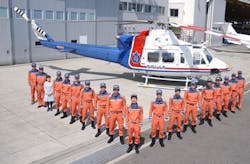 412EP in Aichi’s current fleet. The new Bell 412EPI will be in the same paint scheme. 412EP in Aichi’s current fleet. The new Bell 412EPI will be in the same paint scheme.