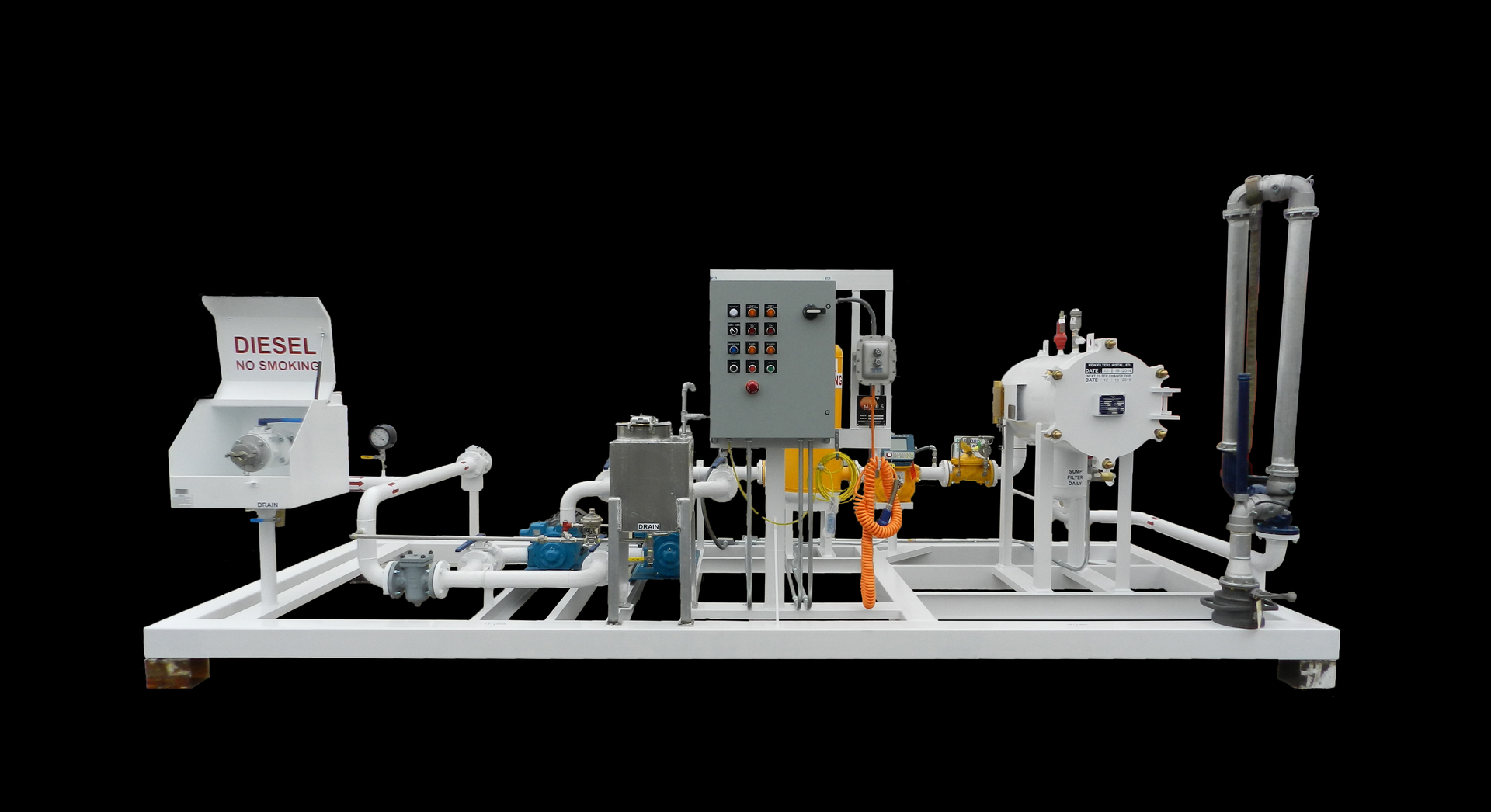 Indian Head NAS 200 USGPM Diesel Truck Offload Load Skid Photo dec 2014 2 56d8b4b402393