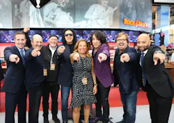 KISS front men Gene Simmons and Paul Stanley joined Westfield and Crews in celebrating the opening of Rock & Brews on Tuesday at LAX Terminal 1. Pictured, from left: Keith Kaplan, Westfield; Dell Furano, Rock & Brews; Dave Furano, Rock & Brews; Gene Simmons, KISS: Deborah Crews, Crews; Paul Stanley, KISS; Michael Zislis, Rock & Brews; Nick Buford, Crews. KISS front men Gene Simmons and Paul Stanley joined Westfield and Crews in celebrating the opening of Rock & Brews on Tuesday at LAX Terminal 1. Pictured, from left: Keith Kaplan, Westfield; Dell Furano, Rock & Brews; Dave Furano, Rock & Brews; Gene Simmons, KISS: Deborah Crews, Crews; Paul Stanley, KISS; Michael Zislis, Rock & Brews; Nick Buford, Crews.