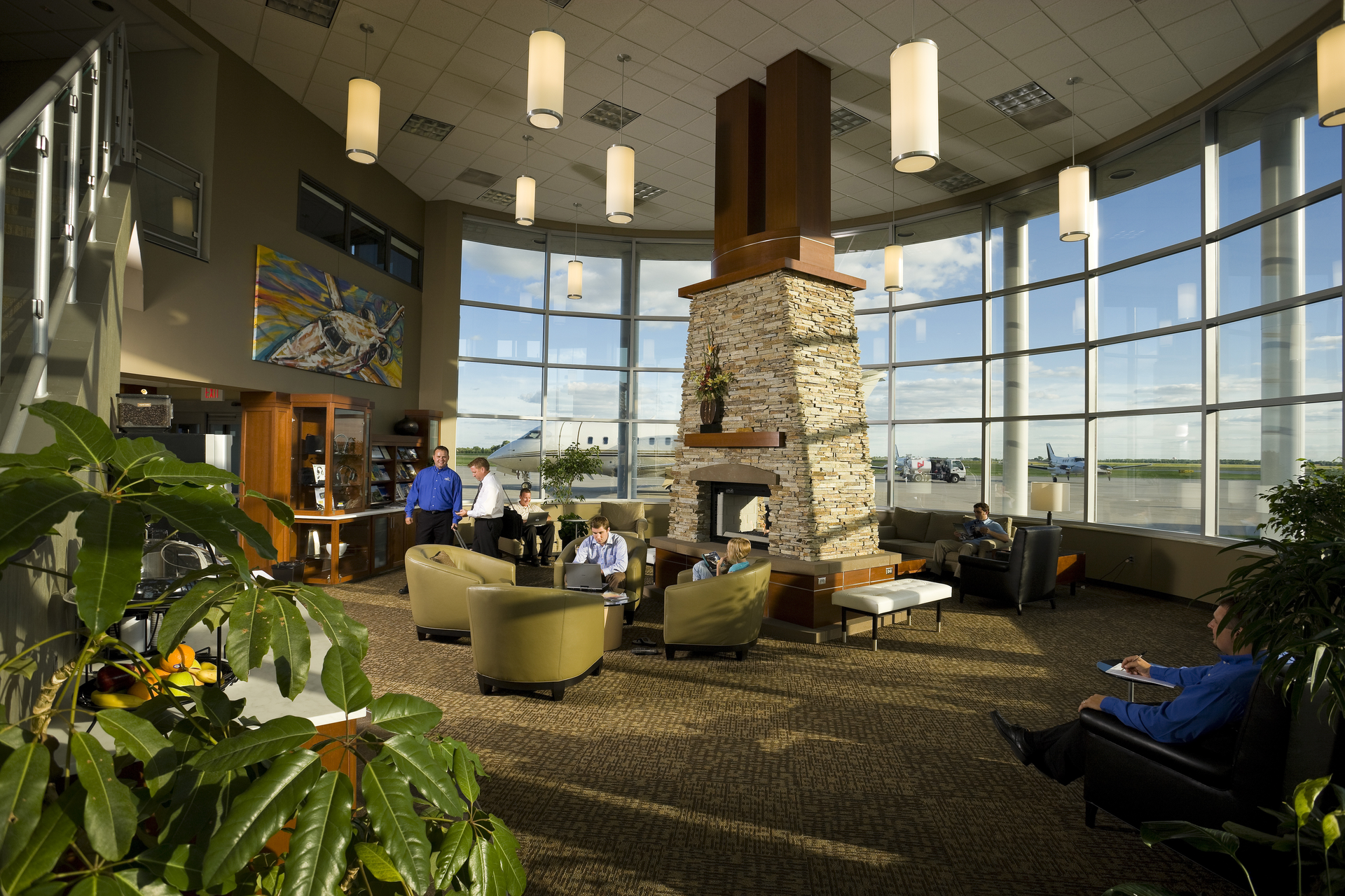 Fargo Jet Center was honored for its customer service and line service.