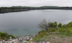 Located east of Donelson Pike and Nashville International Airport Runway 2R/20L is the former 43-acre Hoover rock quarry, with an average depth of 150 feet, containing approximately 1.5 billion gallons of water.