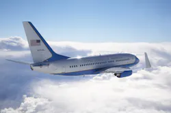 Boeing has received a seven-year, $319 million contract to continue maintenance and support work for the U.S. Air Force’s C-32A and C-40BC executive transport aircraft fleets. Boeing has received a seven-year, $319 million contract to continue maintenance and support work for the U.S. Air Force’s C-32A and C-40BC executive transport aircraft fleets.