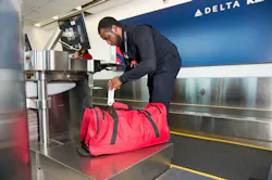 Using RFID technology will allow Delta Air Lines to better track checked baggage for customers. Using RFID technology will allow Delta Air Lines to better track checked baggage for customers.