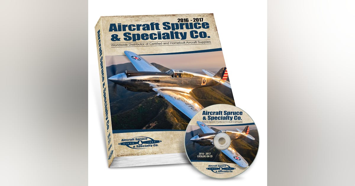 AIRCRAFT SPRUCE 20162017 CATALOG Aviation Pros