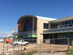 The new passenger terminal project at Williamson County Regional Airport has already been idled in anticipation of a prolonged shutdown in airport projects in Illinois. The new passenger terminal project at Williamson County Regional Airport has already been idled in anticipation of a prolonged shutdown in airport projects in Illinois.