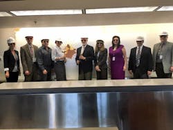 TAA officials break down the first wall June 6, as the 'A Brighter TUS' project officially begins. TAA officials break down the first wall June 6, as the 'A Brighter TUS' project officially begins.