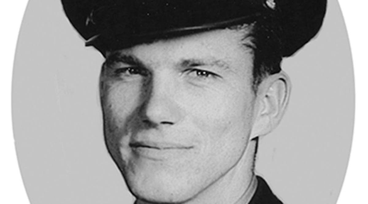 J. Kenneth Forester during his service in the U.S. Army Air Force.