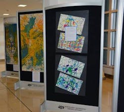 The pieces on display in the baggage claim level of Terminals B and C artistically recreate the four forces of motion that are important for an airplane to take flight: weight, lift, thrust and drag. The pieces on display in the baggage claim level of Terminals B and C artistically recreate the four forces of motion that are important for an airplane to take flight: weight, lift, thrust and drag.