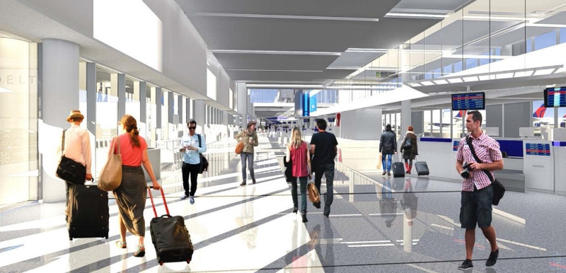 Following today's lease approval by the LAWA board, Delta will move forward with an initial investment of $350 million to design and renovate gate areas, support space and other amenities for passengers; upgrade the baggage handling systems in the terminals; and facilitate the relocation of those airlines currently located in Terminals 2 and 3 to Terminals 5, 6, and TBIT in accordance with a relocation plan vetted with the other airlines and approved by LAWA.
