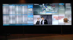 Peerless-AV Video Wall at Montréal–Pierre Elliott Trudeau International Airport. Peerless-AV Video Wall at Montréal–Pierre Elliott Trudeau International Airport.