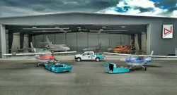 The hangar features 28 x 130 foot doors, able to accommodate aircraft up to a Global 6000. The hangar features 28 x 130 foot doors, able to accommodate aircraft up to a Global 6000.