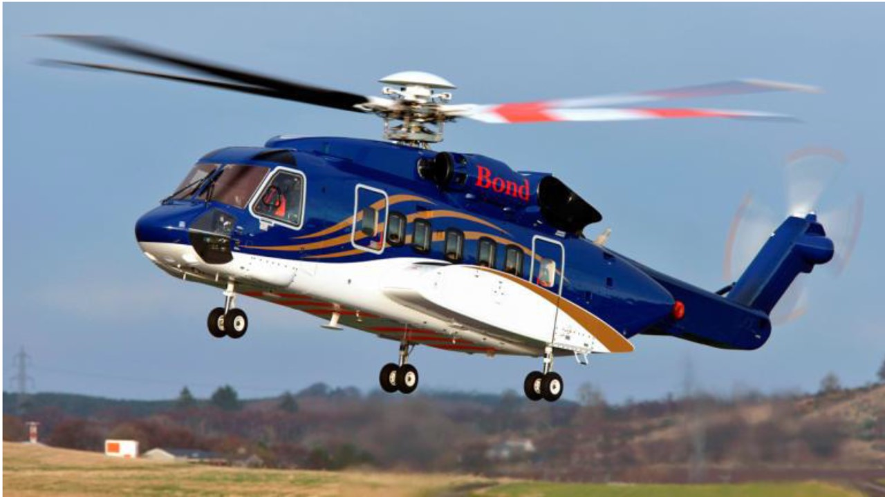 Caption: Sikorsky and Babcock Mission Critical Services Offshore (formerly Bond Helicopters) today signed a 10-year agreement at the 2016 Farnborough Air Show for extended support.