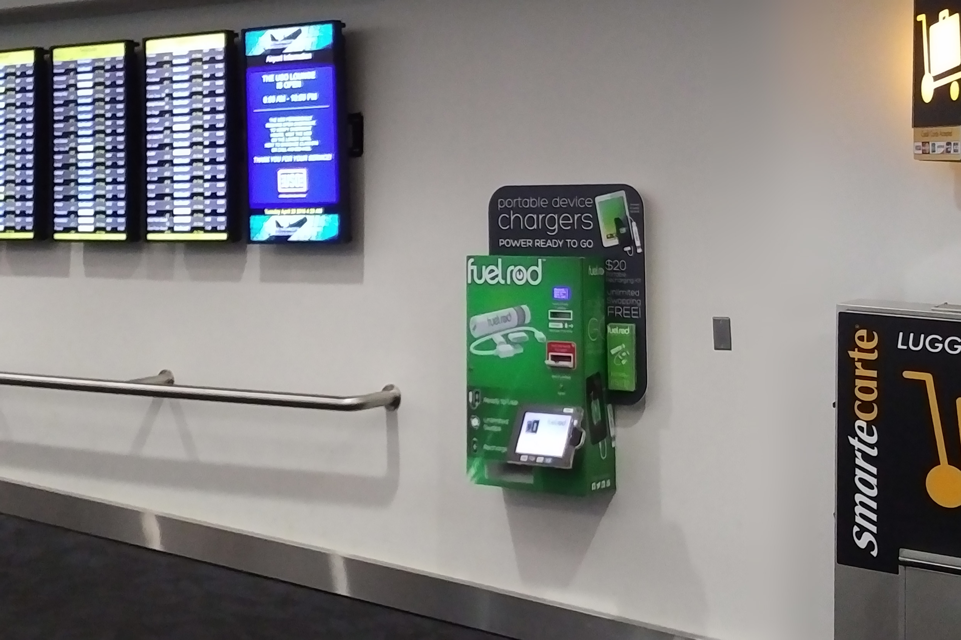 A FuelRod dispenser in BWI.