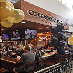 With a menu driven by Executive Chef Kyle Midgett, Cross Grain Brewhouse will offer travelers a variety of house-made food options to complement its craft beer selection. With a menu driven by Executive Chef Kyle Midgett, Cross Grain Brewhouse will offer travelers a variety of house-made food options to complement its craft beer selection.