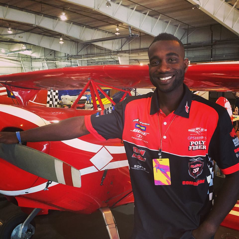 EPIC Fuels Sponsors Aerobatic and Competitive Air Race Pilot Anthony Oshinuga. Oshinuga, shown with his custom Pitts Special S-1S light aerobatic biplane dubbed 'Black Hawk', is vying for glory in the 2016 Reno Air Races September 14-18 in Reno, NV.
