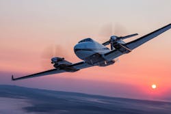 Beechcraft King Air 350i. Beechcraft King Air 350i.