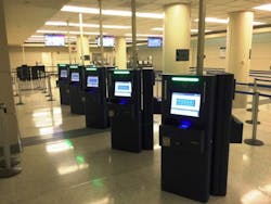 APC helps travelers move more quickly through the CBP clearance process by allowing them to enter information at a self-service kiosk - without pre-registration or a required fee.