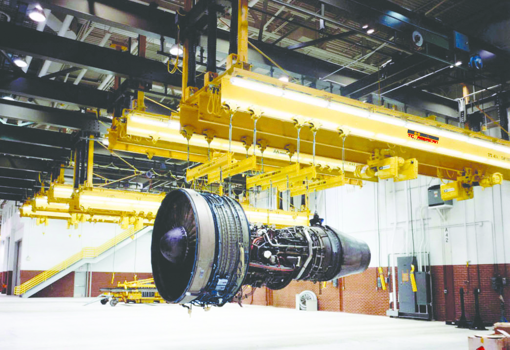 7650 TC American Monorail For Jet Engines 57ed8b07a6812