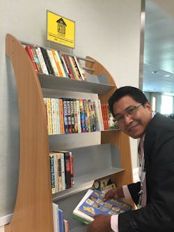 Volunteers will oversee the airport shelves to ensure they are stocked, and monitor the content. Volunteers will oversee the airport shelves to ensure they are stocked, and monitor the content.