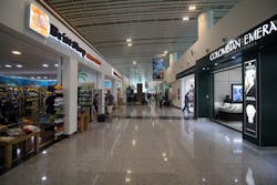 Concessions and retail area at VC Bird International Airport