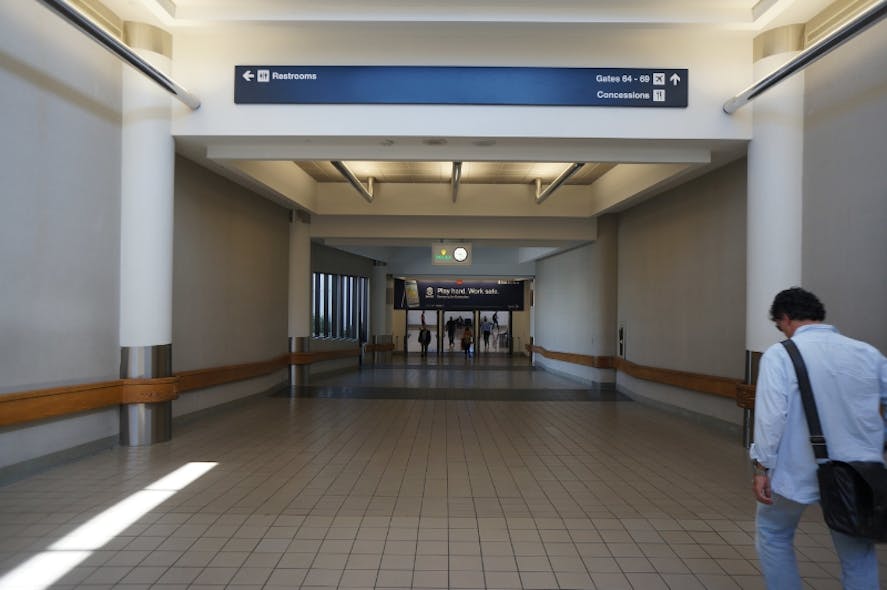 LAX Terminal 6 before transformation