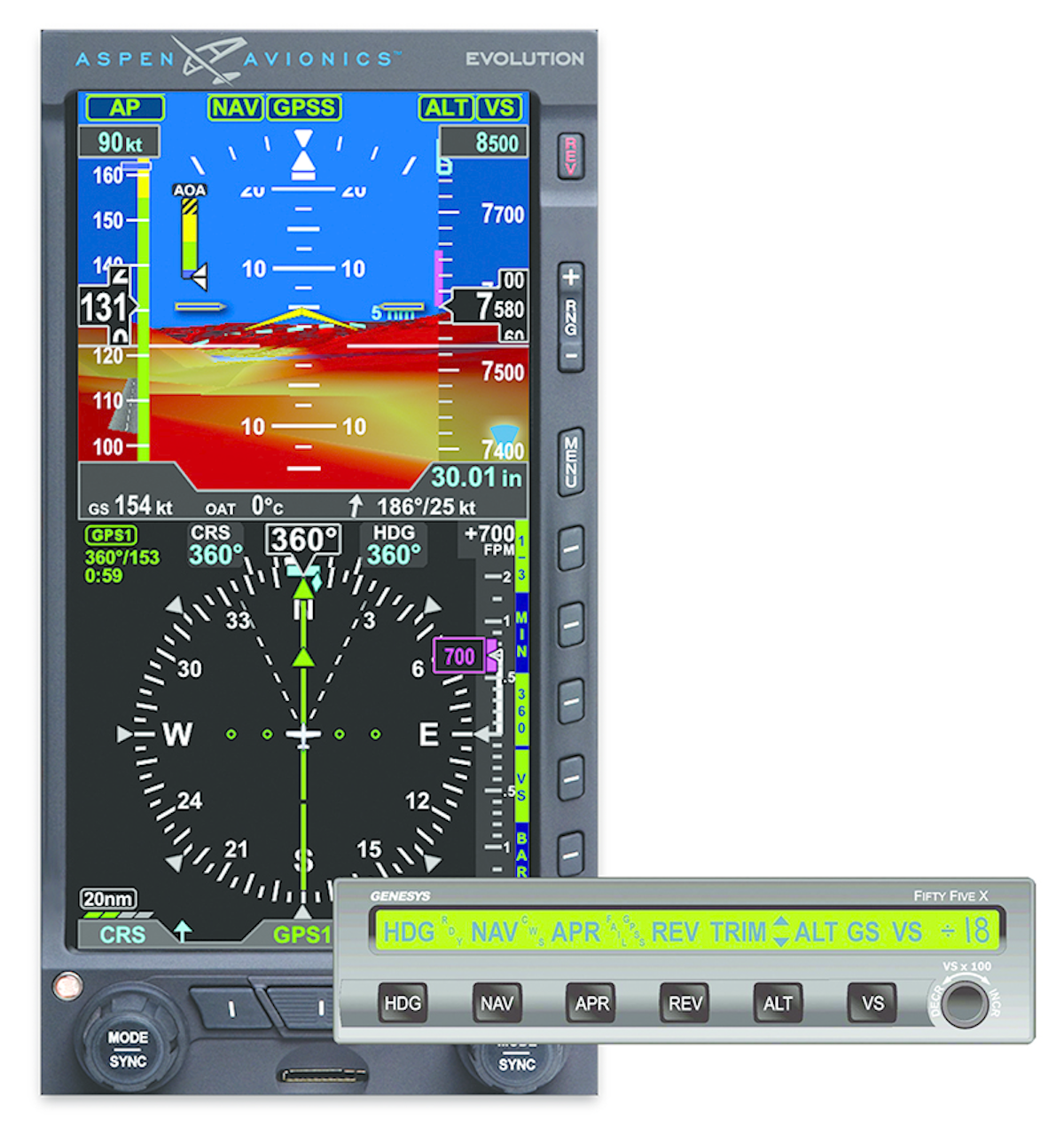 Aspen Avionics Receives Faa Certification For Genesys System S Tec 55x Autopilot Integration Aviation Pros