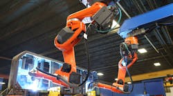 FAST Global Solutions recently added a new, large-scale CLOOS robotic welder to one of its Minnesota manufacturing plants. The robot complements company growth by helping to quickly produce high-quality products for customers around the globe. FAST Global Solutions recently added a new, large-scale CLOOS robotic welder to one of its Minnesota manufacturing plants. The robot complements company growth by helping to quickly produce high-quality products for customers around the globe.