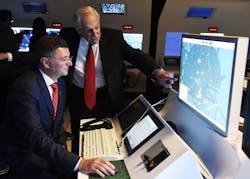 Jörg Leichtfried, Austrian Federal Minister for Transport, Innovation, and Technology and Roberto Kobeh González, General Director SENEAM, Servicios a la Navegación en el Espacio Aéreo Mexicano Jörg Leichtfried, Austrian Federal Minister for Transport, Innovation, and Technology and Roberto Kobeh González, General Director SENEAM, Servicios a la Navegación en el Espacio Aéreo Mexicano