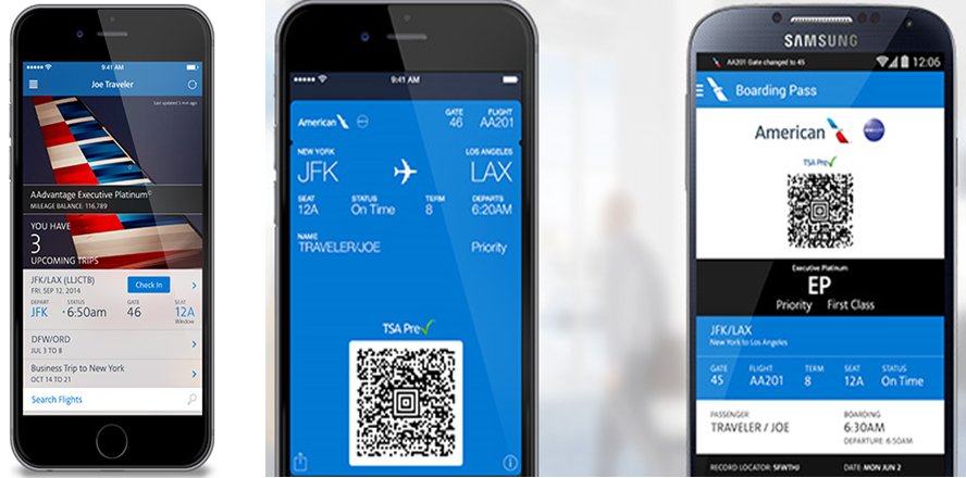 YUM: American Airlines Offers Mobile Boarding And Larger Planes ...