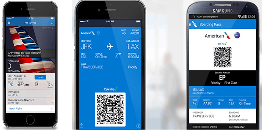 YUM American Airlines Offers Mobile Boarding and Larger Planes