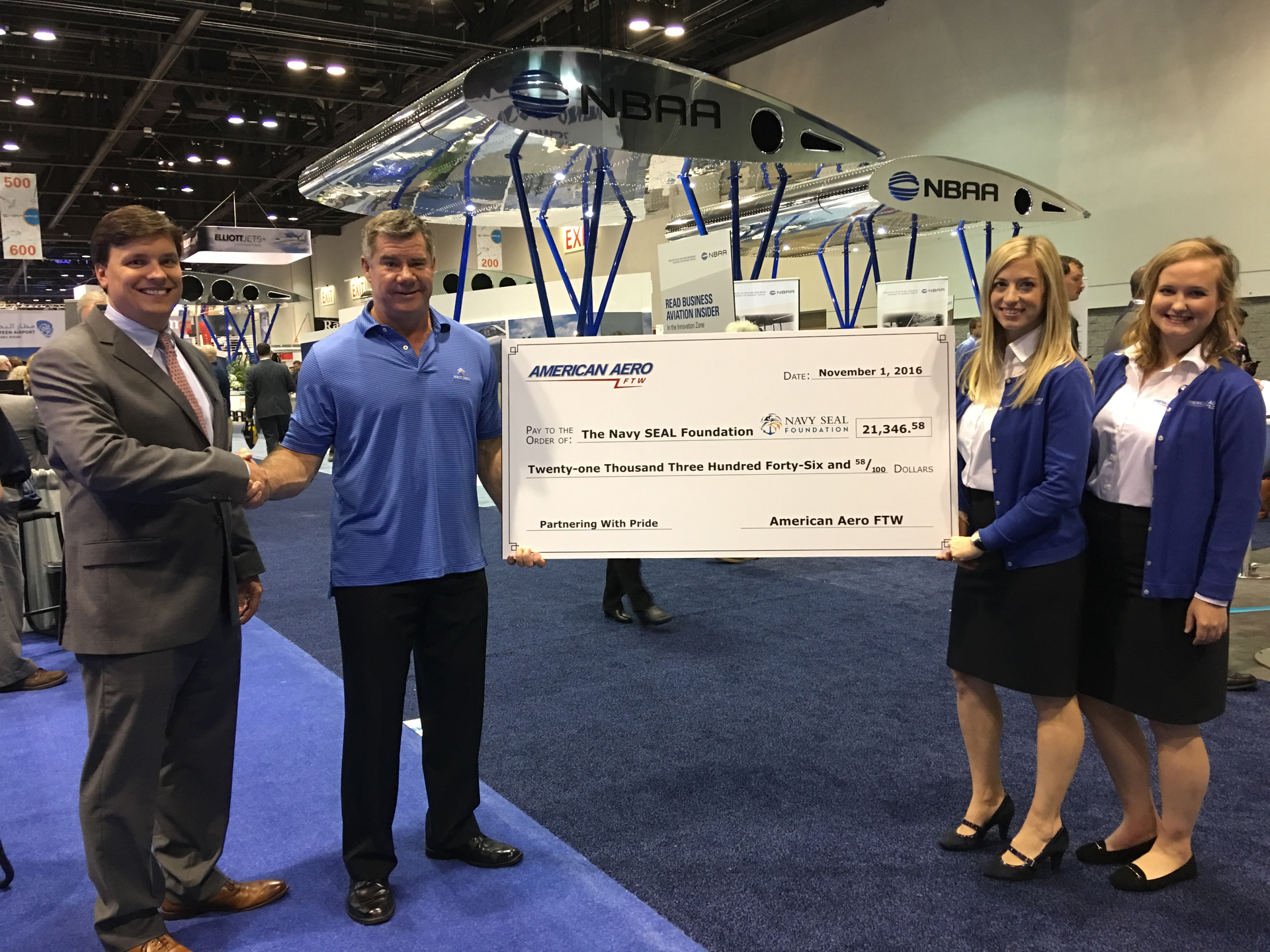 American Aero FTW Navy SEAL Foundation Donation 2016 5819d34f2904e