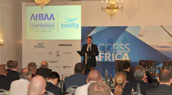 Tarek Ragheb welcomes more than 160 delegates to the first AfBAC event in Cape Town.