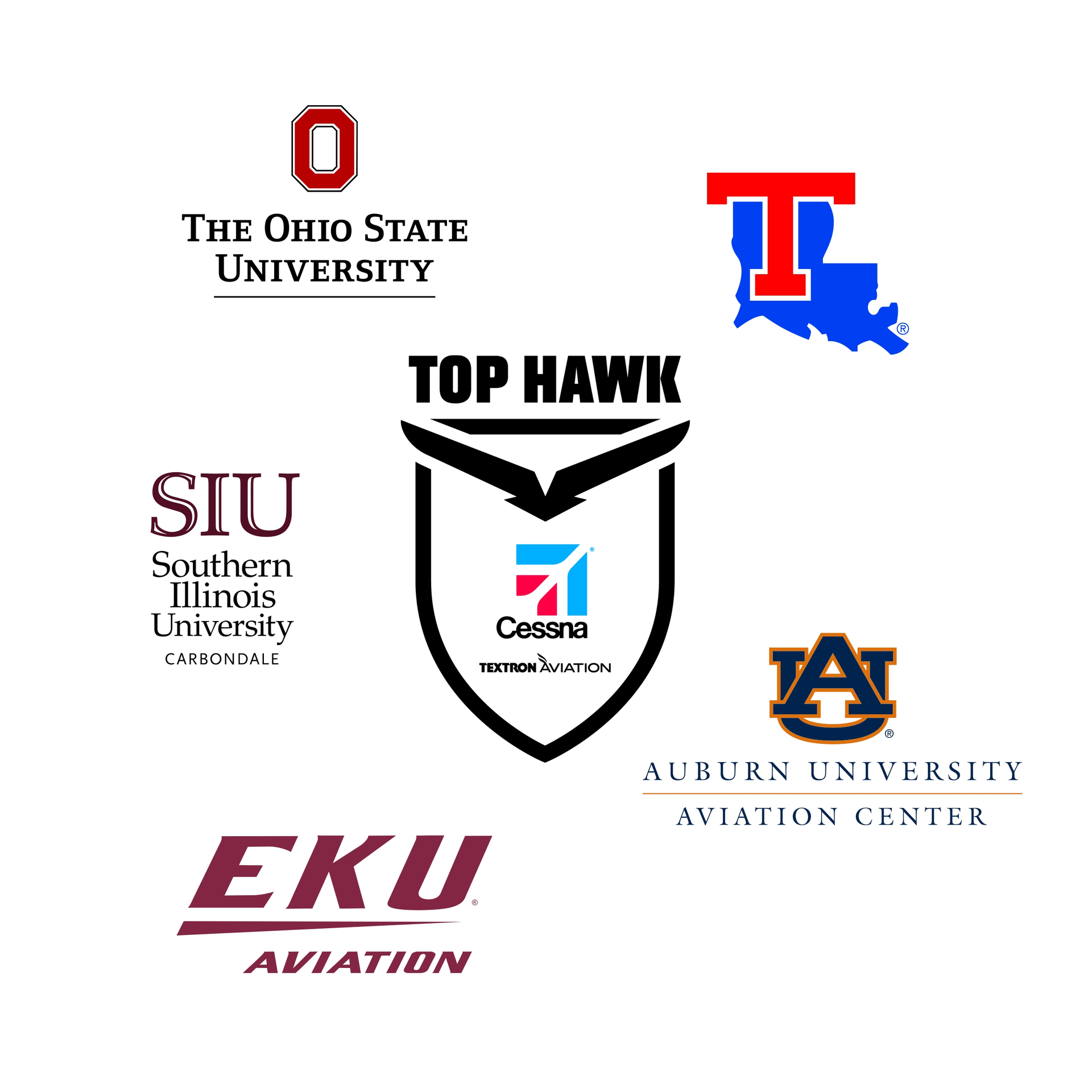 Top Hawk Logo With Schools 5833066cc5d2a