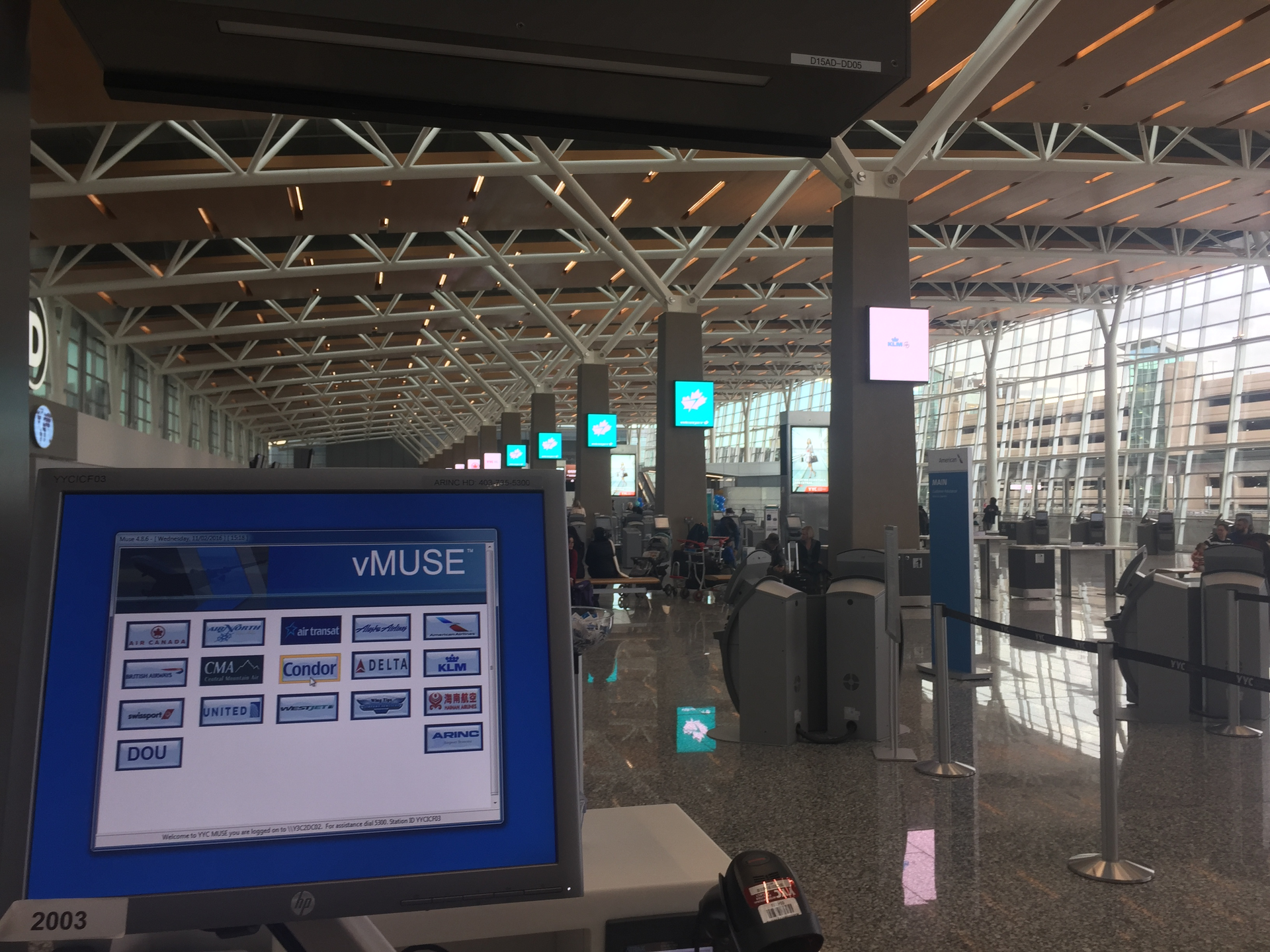 Rockwell Collins common use technology is helping passengers at YYC Calgary Airport&rsquo;s new International terminal.