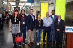 Greater Miami Convention and Visitors Bureau Executive Vice President Rolando Aedo (center) and MDAD Chief of Staff Joseph Napoli (far right) also participated. Greater Miami Convention and Visitors Bureau Executive Vice President Rolando Aedo (center) and MDAD Chief of Staff Joseph Napoli (far right) also participated.