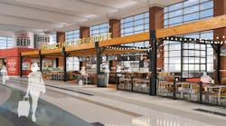 An architectural rendering of Prospect Hill Brewhouse, opening at GFIA in summer 2017. An architectural rendering of Prospect Hill Brewhouse, opening at GFIA in summer 2017.