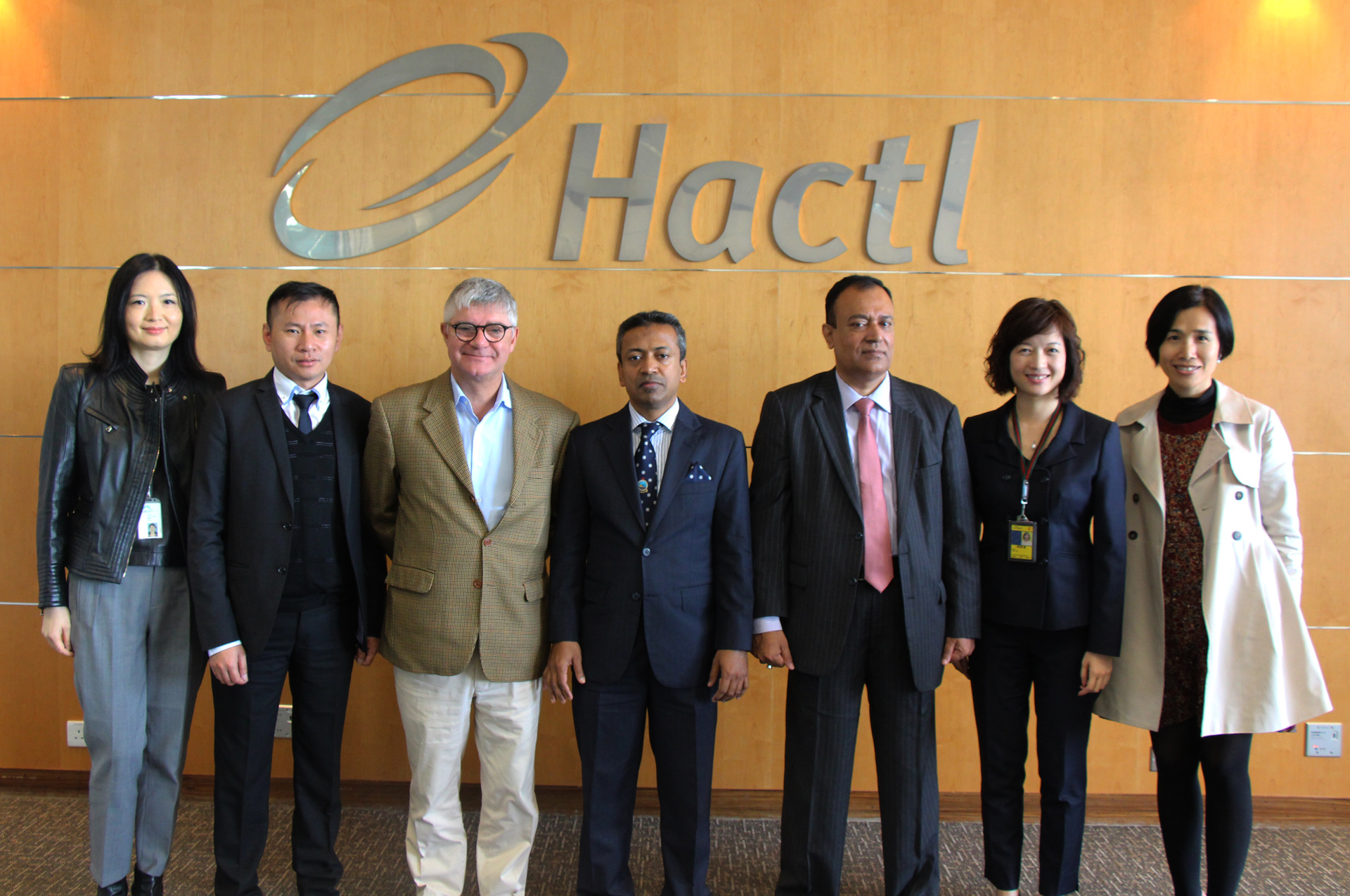 Senior executives from the Consulate General of The People&rsquo;s Republic of Bangladesh, Bismillah Airlines, Bangladesh Chambers, Airport Authority Hong Kong, Invest Hong Kong, Smart-Trans Logistics Ltd, The Standard and Hactl gathered at the ceremony to celebrate the new twice-weekly services operated by Bismillah Airlines. They include (from left to right) Airport Authority Hong Kong Airport & Industry Collaboration Manager, Abbey Wong; Smart-Trans Logistics Ltd Chairman, Ken Cheng; Hactl Chief Executive, Mark Whitehead; Consul General of The People&rsquo;s Republic of Bangladesh, Mohammad Sarwar Mahmood; Bismillah Airlines Representative for China, Hong Kong and Macau, Monju Ahmed; Hactl Executive Director, Vivien Lau; and Invest Hong Kong Manager of Transport and Industrial, Jannet Lam.