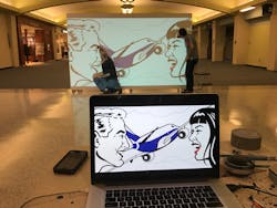 Both live-paint session artists are working in conjunction with BLDG, a creative firm based in Covington, Kentucky. Both live-paint session artists are working in conjunction with BLDG, a creative firm based in Covington, Kentucky.