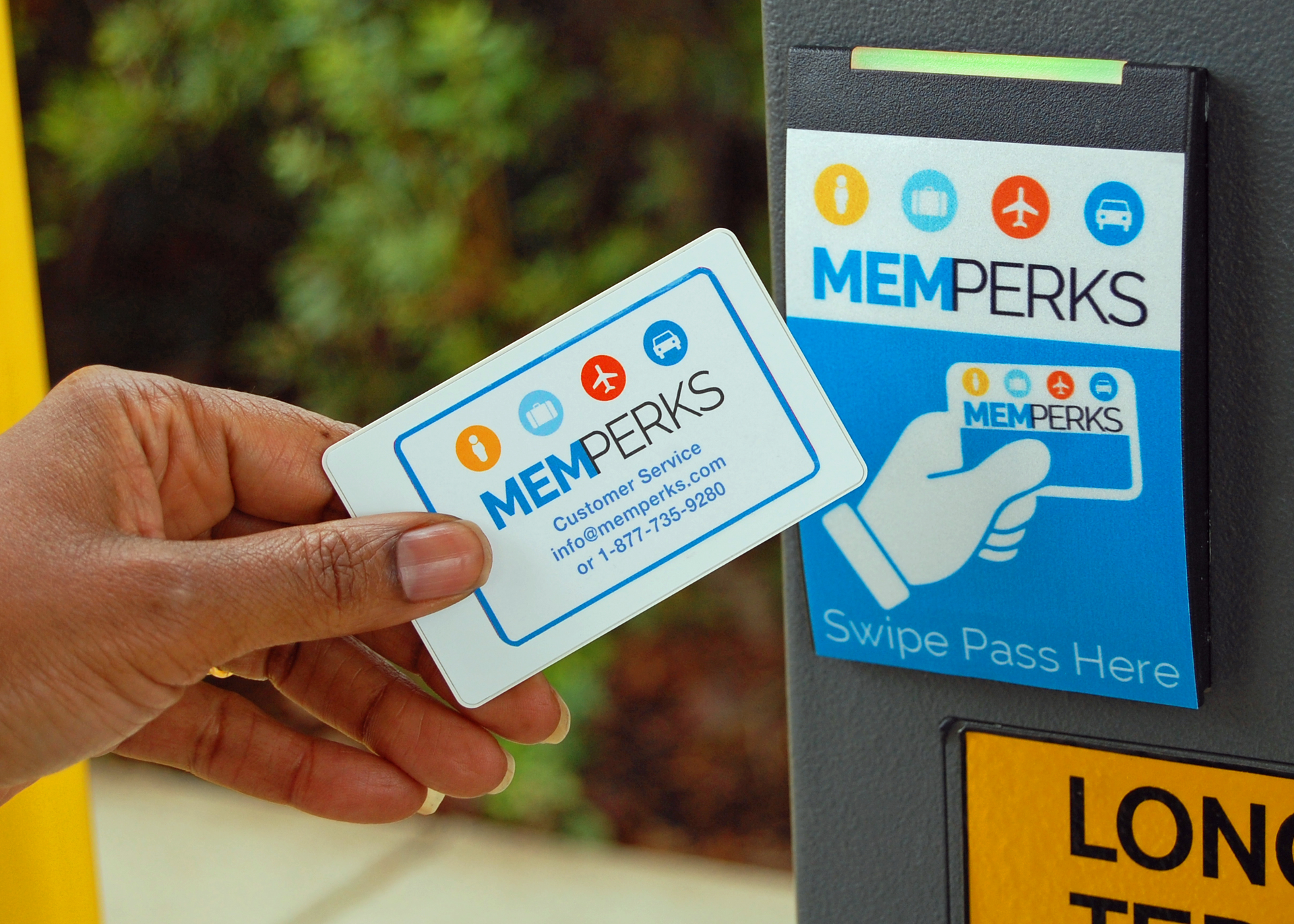 New enrollees will receive a bonus of 60 points, which is redeemable for one free day of parking in the economy parking lot.