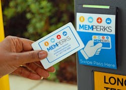 New enrollees will receive a bonus of 60 points, which is redeemable for one free day of parking in the economy parking lot. New enrollees will receive a bonus of 60 points, which is redeemable for one free day of parking in the economy parking lot.
