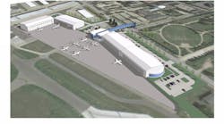 Phase II of the development will nearly double capacity with 62,500-sq. ft. of additional corporate aircraft storage and office space to accommodate expanding corporate flight departments in the growing Dallas area.