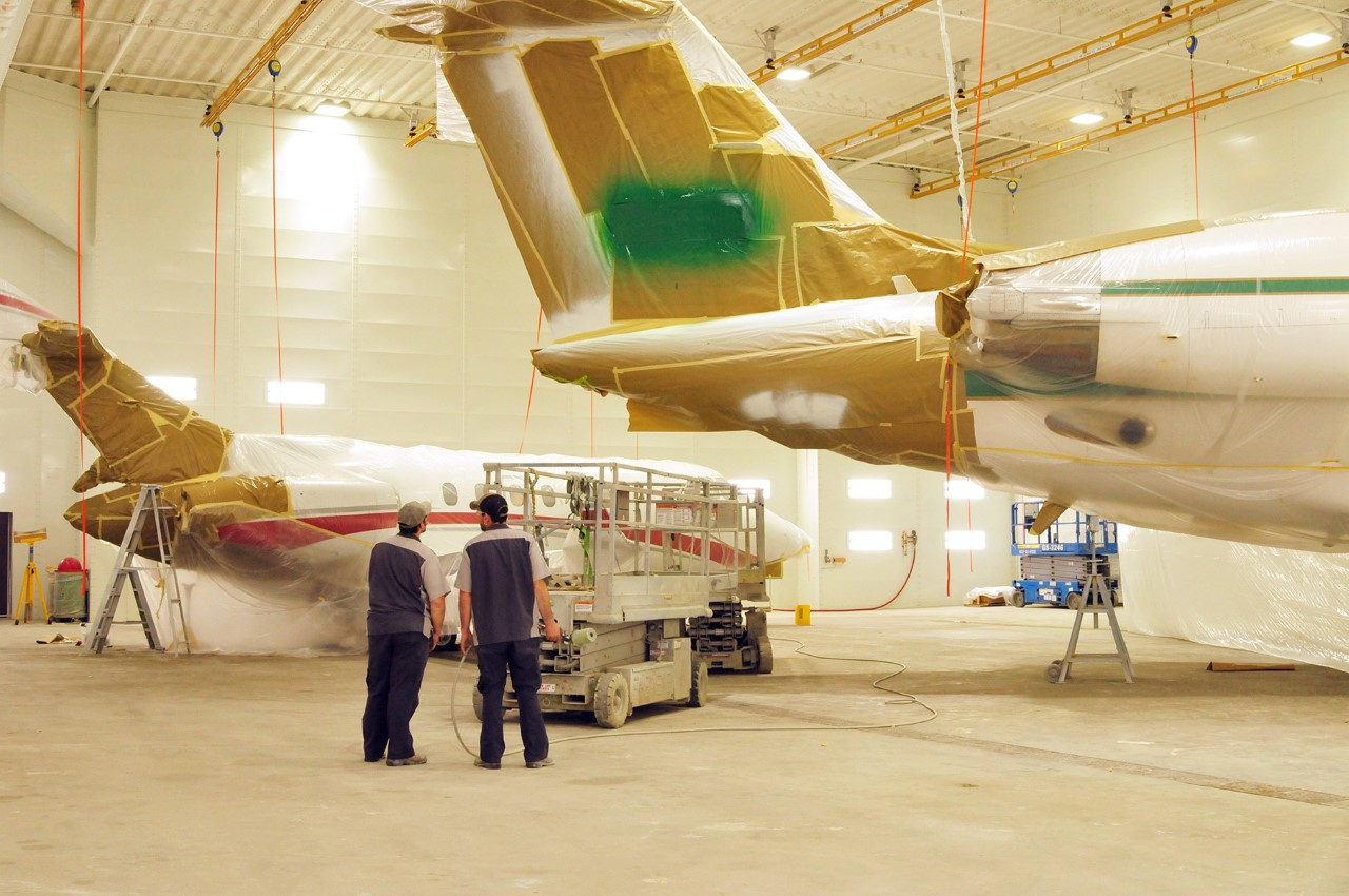 Duncan Aviation recently completed a hangar renovation that allows additional paint capacity and more paint schedule flexibility for its full-service Battle Creek, MI, location.