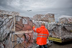 A record 1.66 million tonnes of cargo was flown through the European hub in 2016.