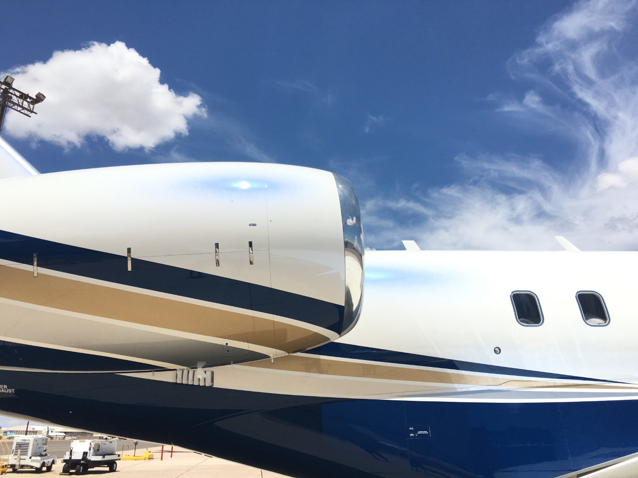 Carrington jet closeup PPG special effect coating 587643bdc2e32