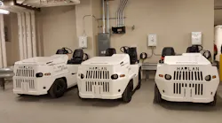 Harlan Global Manufacturing worked with WestJet and Air Canada to replace diesel tractors with lithium-powered electric vehicles.