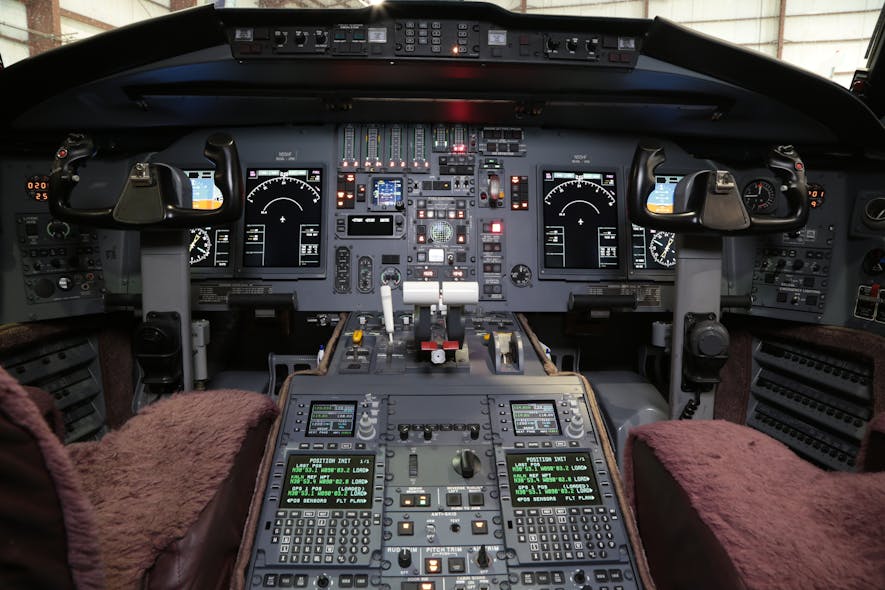 Challenger CL 601 avionics installation completed by West Star Aviation.