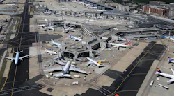 Frankfurt Airport, which is operated by Fraport.