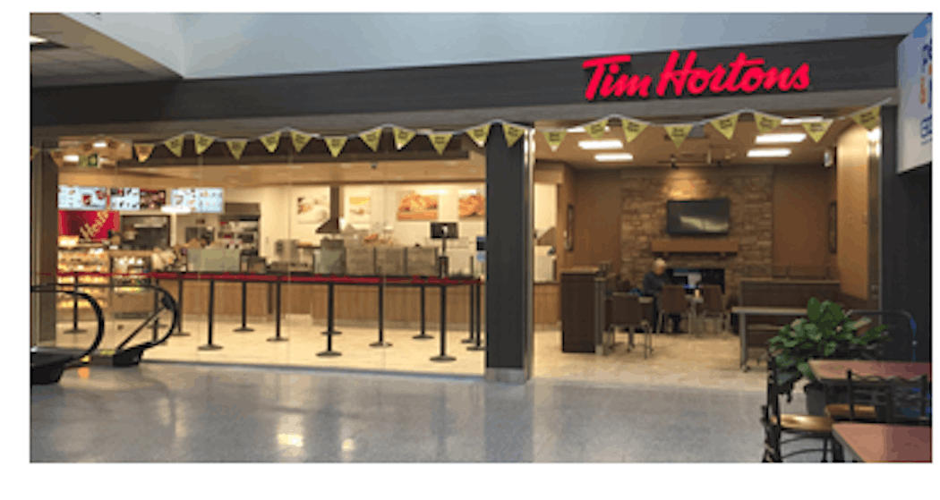 Tim Hortons Opens Larger Store with New Concept Design Aviation Pros