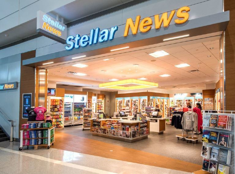 Stellar News store at Washington Dulles International Airport