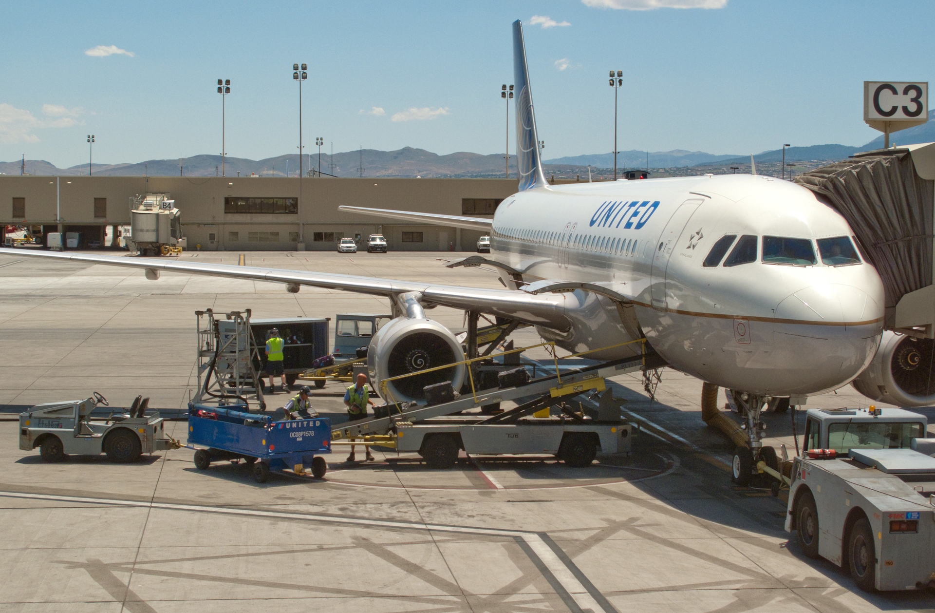 Baggage Loading Into Airplane 58b44848425af